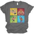 Wrestling Comic Book Wrestler Mexican Lucha Libre Mask Unisex Jersey T-Shirt