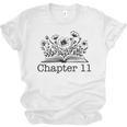 11th Birthday Girl Chapter 11 Reading Book Lover 11 Year Old Unisex Jersey T-Shirt