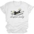 1965 Chapter Sixty Book Cat Lover 60th Birthday For Men Women Unisex Jersey T-Shirt 1965 Chapter Sixty Book Cat Lover 60th Birthday For Men Women Unisex Jersey T-Shirt