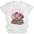 31st Birthday Chapter 31 Birthday Shirt Women Book Lover Unisex Jersey T-Shirt 31st Birthday Chapter 31 Birthday Shirt Women Book Lover Unisex Jersey T-Shirt