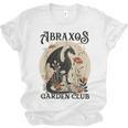 Abraxos Flower Garden Club Book Lover Fantasy Dragon Bookish Unisex Jersey T-Shirt Abraxos Flower Garden Club Book Lover Fantasy Dragon Bookish Unisex Jersey T-Shirt