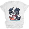 Adorable Book Lover Border Collie With Reading Glasses Cute Raglan Baseball Tee Unisex Jersey T-Shirt Adorable Book Lover Border Collie With Reading Glasses Cute Raglan Baseball Tee Unisex Jersey T-Shirt