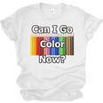 Adult Coloring Book Can I Go Color Now Women Men Adults Premium Tri-Blend Unisex Jersey T-Shirt