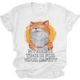 My Alone Time Is For Your Safety Coffee Lover Introvert Raglan Baseball Tee Unisex Jersey T-Shirt