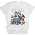 Animals Raccoon Reading Book Librarian Across America Kids Unisex Jersey T-Shirt