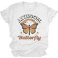 Antisocial Butterfly Tee For Introvert Men Women Girls Unisex Jersey T-Shirt