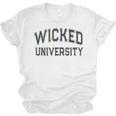 Antisocial WICKED UNIVERSITY Introvert Don't Call Me U Unisex Jersey T-Shirt