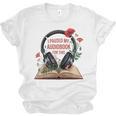 Audiobook Lover Bookish I Paused My Audiobook For This Unisex Jersey T-Shirt Audiobook Lover Bookish I Paused My Audiobook For This Unisex Jersey T-Shirt