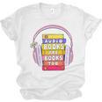 Audiobooks Are Books Too – Bookworm Nerd Reading Geek Unisex Jersey T-Shirt Audiobooks Are Books Too – Bookworm Nerd Reading Geek Unisex Jersey T-Shirt