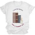 I Like Big Books Bookworm Tee Unisex Jersey T-Shirt I Like Big Books Bookworm Tee Unisex Jersey T-Shirt