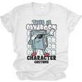 This Is My Book Character Costume Reading Book Lover Unisex Jersey T-Shirt This Is My Book Character Costume Reading Book Lover Unisex Jersey T-Shirt