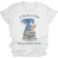 A Book A Day Keeps Reality Away Premium Tri-Blend Unisex Jersey T-Shirt A Book A Day Keeps Reality Away Premium Tri-Blend Unisex Jersey T-Shirt