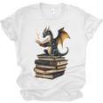 Book Dragon Unisex Jersey T-Shirt