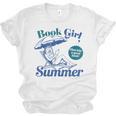 Book Girl Summer Bookish Beach Unisex Jersey T-Shirt Book Girl Summer Bookish Beach Unisex Jersey T-Shirt