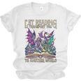 Book Lover Dragon Reading Transport You To Another World Unisex Jersey T-Shirt Book Lover Dragon Reading Transport You To Another World Unisex Jersey T-Shirt