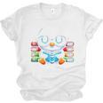 Book Lover Reading Penguin Unisex Jersey T-Shirt