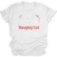 My Book Preference Naughty List Readers Christmas Joke Unisex Jersey T-Shirt My Book Preference Naughty List Readers Christmas Joke Unisex Jersey T-Shirt