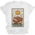 Book Reading Tarot Card The Reader Unisex Jersey T-Shirt Book Reading Tarot Card The Reader Unisex Jersey T-Shirt