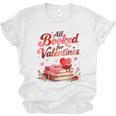 All Booked For Valentines Cute Book Lover Quote Unisex Jersey T-Shirt All Booked For Valentines Cute Book Lover Quote Unisex Jersey T-Shirt