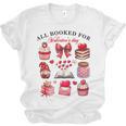 All Booked For Valentine's Day Book Lover Bookworm Bookish Unisex Jersey T-Shirt All Booked For Valentine's Day Book Lover Bookworm Bookish Unisex Jersey T-Shirt