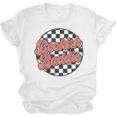 Bookish Baddie Retro Aesthetic Typography Unisex Jersey T-Shirt