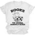 Books The Original Handheld Device Book Lover Premium Unisex Jersey T-Shirt Books The Original Handheld Device Book Lover Premium Unisex Jersey T-Shirt