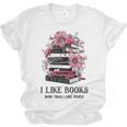 I Like Books More Than I Like People Reader Teacher Bookworm Unisex Jersey T-Shirt I Like Books More Than I Like People Reader Teacher Bookworm Unisex Jersey T-Shirt