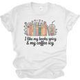 I Like My Books Spicy & My Coffee Icy Lover Bookworm Unisex Jersey T-Shirt