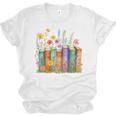 Booktrovert Book Reader Book Nerd Book Reading Lover Premium Tri-Blend Unisex Jersey T-Shirt