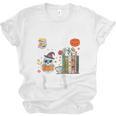 Carve Out Time To Read Halloween Ghost Books Raglan Baseball Tee Unisex Jersey T-Shirt