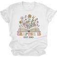 Chapter 12 Years Old 12th Birthday Wildflower Book Lover Unisex Jersey T-Shirt Chapter 12 Years Old 12th Birthday Wildflower Book Lover Unisex Jersey T-Shirt