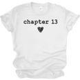 Chapter 13 Book Lovers Readers & Authors 13th Birthday Unisex Jersey T-Shirt Chapter 13 Book Lovers Readers & Authors 13th Birthday Unisex Jersey T-Shirt