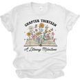Chapter 13 A Literary Milestone 13th Birthday Book Lovers Unisex Jersey T-Shirt