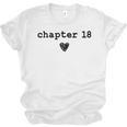 Chapter 18 Book Lovers Readers & Authors 18th Birthday Unisex Jersey T-Shirt