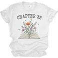 Chapter 32- Book Lovers & Readers 32nd Birthday Wildflowers Premium Tri-Blend Unisex Jersey T-Shirt Chapter 32- Book Lovers & Readers 32nd Birthday Wildflowers Premium Tri-Blend Unisex Jersey T-Shirt
