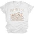 Chapter 32nd Birthday Bookworm 32 Years Old For Book Lovers Unisex Jersey T-Shirt Chapter 32nd Birthday Bookworm 32 Years Old For Book Lovers Unisex Jersey T-Shirt
