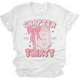 Chapter Thirty Est 1995 Cute 30th Birthday Book Bow Coquette Unisex Jersey T-Shirt