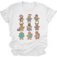 Christmas Library Gingerbread Man Books Lover Bookworm Unisex Jersey T-Shirt Christmas Library Gingerbread Man Books Lover Bookworm Unisex Jersey T-Shirt