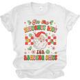 Christmas Smut Book On The Naughty List For Reading Smut Unisex Jersey T-Shirt Christmas Smut Book On The Naughty List For Reading Smut Unisex Jersey T-Shirt