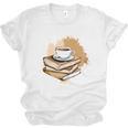 Coffee And Books Adult Books Lover Reading Unisex Jersey T-Shirt Coffee And Books Adult Books Lover Reading Unisex Jersey T-Shirt