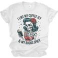 I Like My Coffee ICY & My Books Spicy For Book Lovers Unisex Jersey T-Shirt I Like My Coffee ICY & My Books Spicy For Book Lovers Unisex Jersey T-Shirt