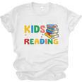 All The-Cool Kids Are Reading Teacher Book Lover Librarian Premium Unisex Jersey T-Shirt