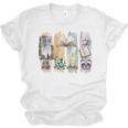 Coquette Bookworm Reading Enthusiast Book Lover Book Unisex Jersey T-Shirt Coquette Bookworm Reading Enthusiast Book Lover Book Unisex Jersey T-Shirt