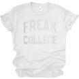 Crazy Antisocial FREAK COLLEGE Introvert Don't Call Me Unisex Jersey T-Shirt