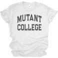 Crazy Sarcastic MUTANT COLLEGE Introvert Anti Social Unisex Jersey T-Shirt