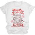 Dark Romance Reader Reading Monster Romance Book Club Unisex Jersey T-Shirt Dark Romance Reader Reading Monster Romance Book Club Unisex Jersey T-Shirt