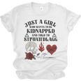 Dark Romance Smutt Book Merch Just A Good Girl STFUATTDLAGG Unisex Jersey T-Shirt