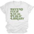 Defend Your Local Public Library For Book Lovers Unisex Jersey T-Shirt Defend Your Local Public Library For Book Lovers Unisex Jersey T-Shirt