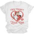We Didn't Even Kiss Hockey Romance Book Unisex Jersey T-Shirt