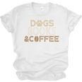 Dogs Books & Coffee Unisex Jersey T-Shirt